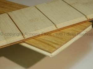 Two-layer plank parquet