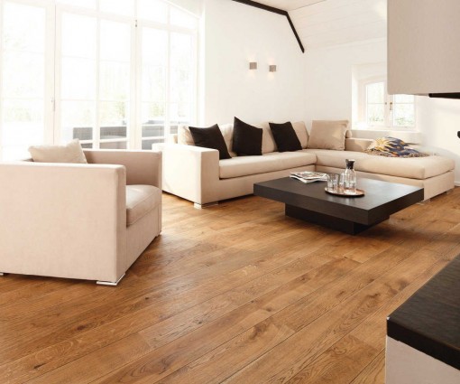 Parquet rovere: naturale spazzolato prefinito, linea natura Parquet chiaro naturale