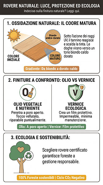 Rovere naturale protezione ed ecologia