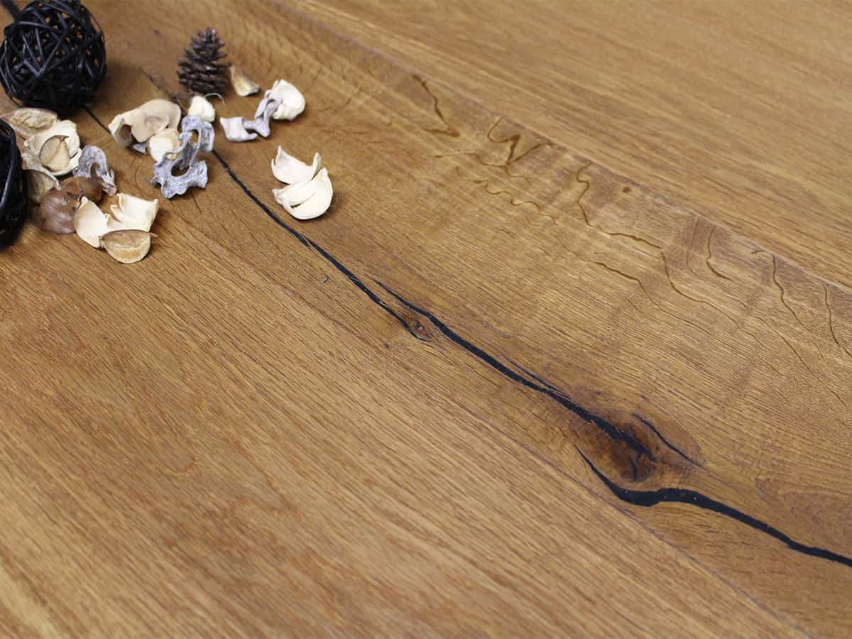 Parquet Rovere Smoked: Maxiplancia Prefinito, linea Natura
