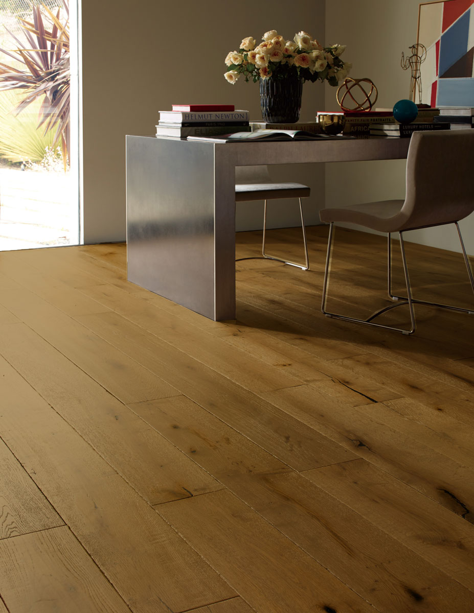 Parquet Rovere Anticato Vintage: con Spaccature, Maxiplancia