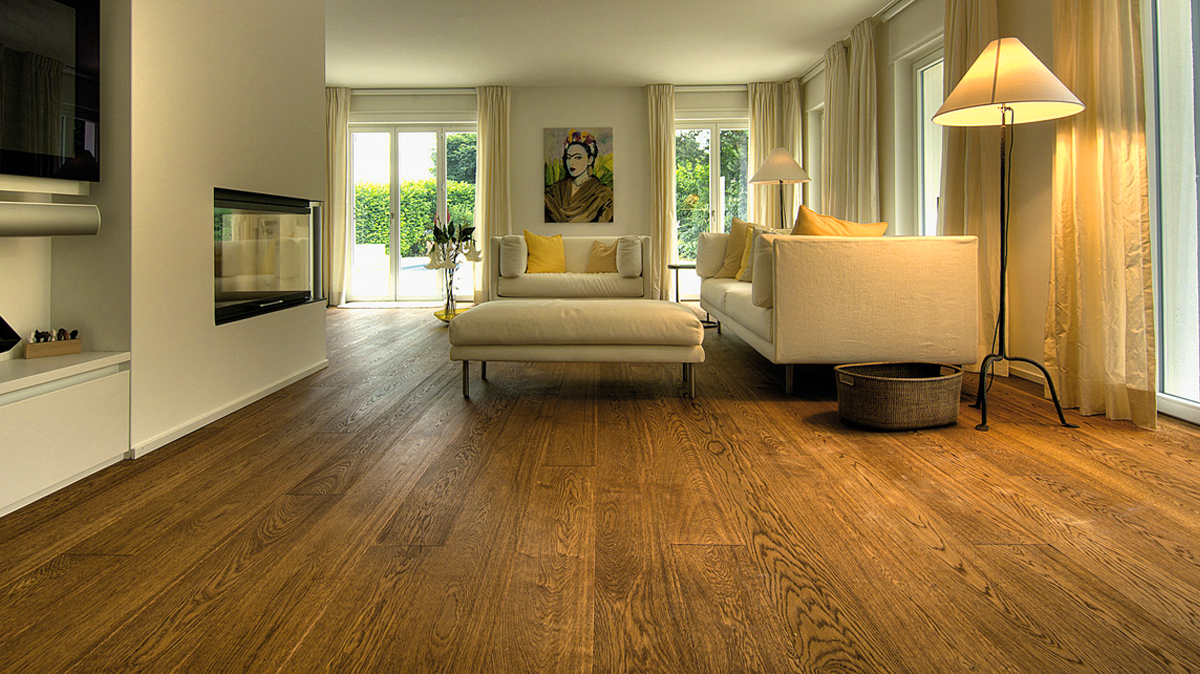 Parquet Rovere: spazzolato bronzo, linea Natura