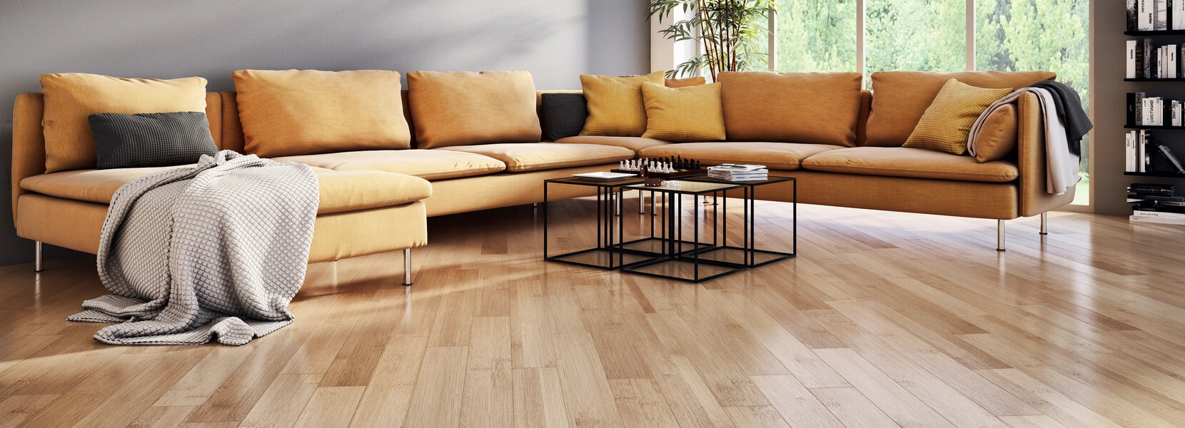 Pavimento Galleggiante in Legno 1660x600