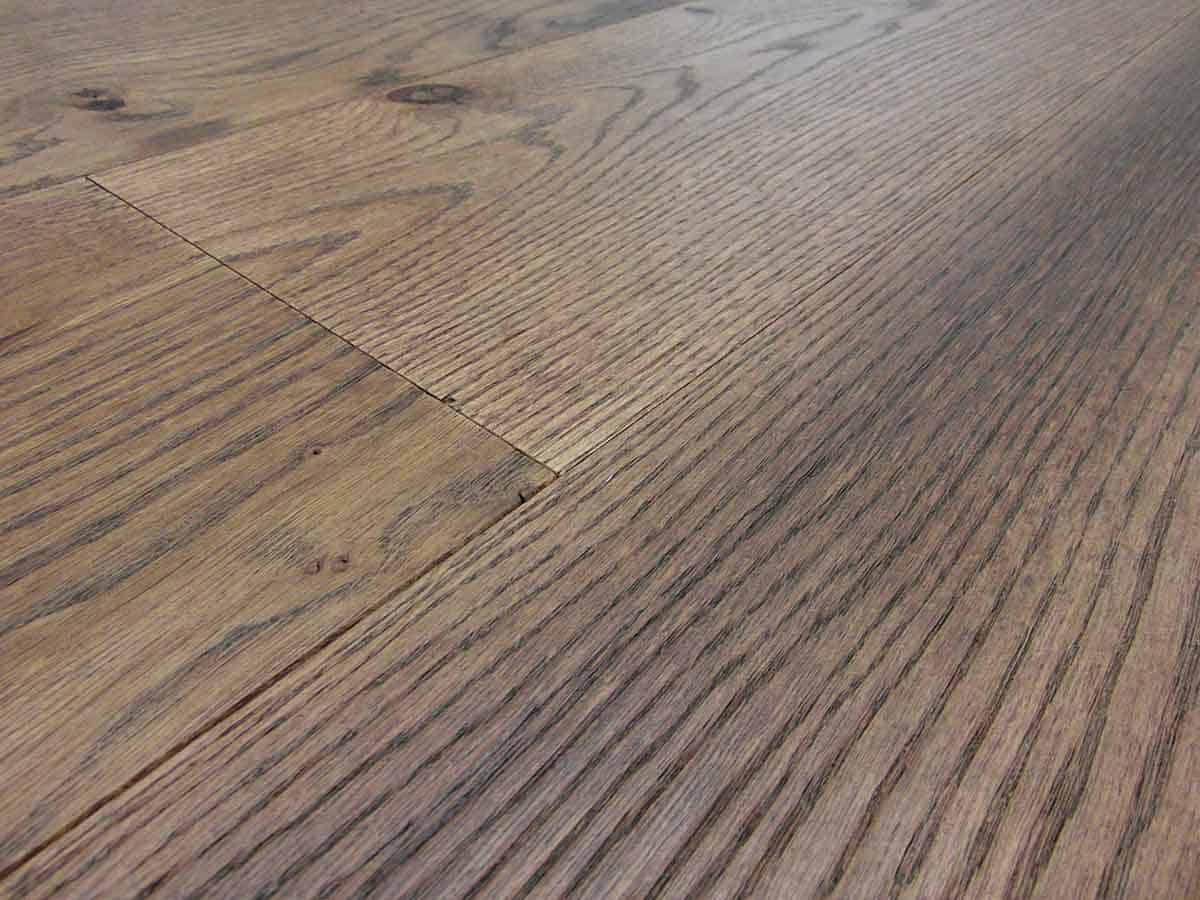 Brown Oak Flooring: wide plank, sale factory from Italy