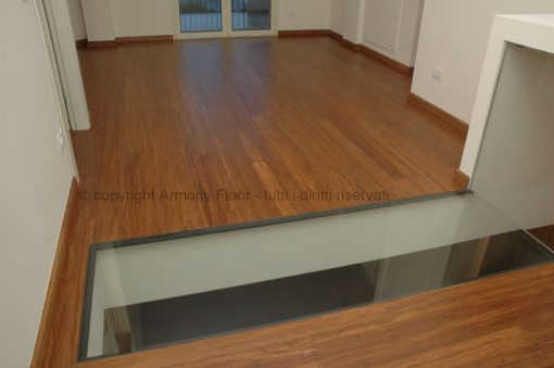 Strand Woven Bamboo Flooring Hardwood Carbonized Plank