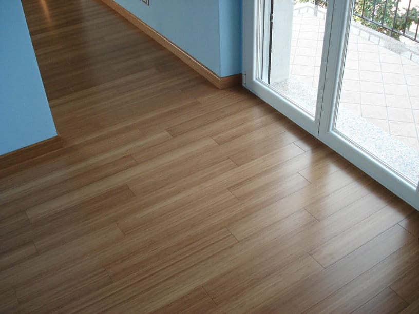 Solid Bamboo Flooring Prefinished Carbonized Vertical Plank