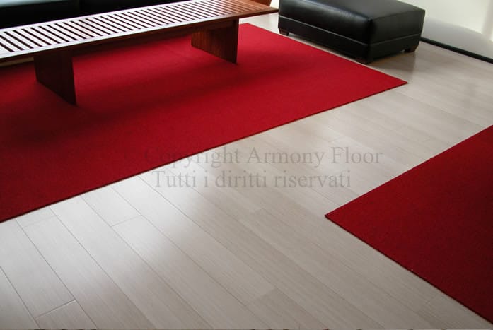 Parquet Bamboo Verticale Sbiancato 1