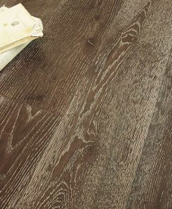 Parquet roble marrón decapado Made in Italy 02