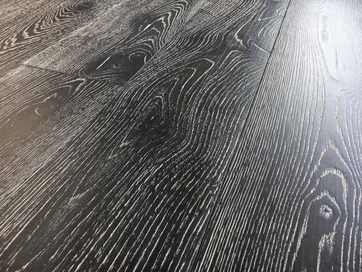 Parquet rovere Decapato Nero Country Made in Italy 04
