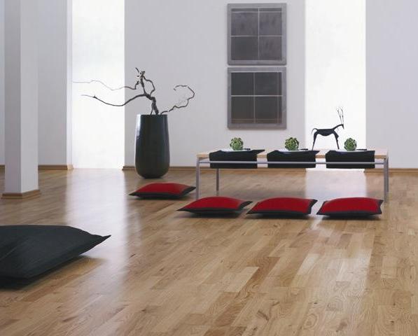 Parquet oak strip