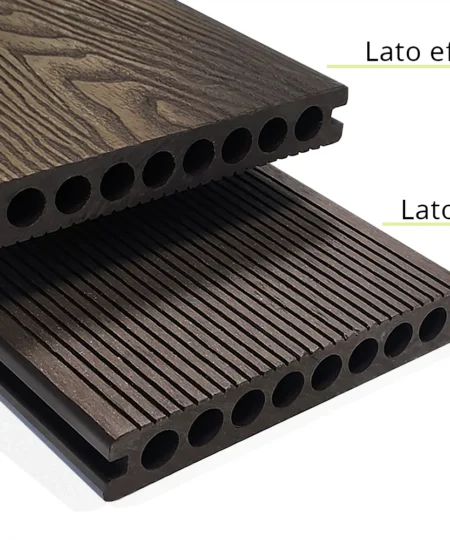 legno composito wpc per esterni decking wpc alveolare 24