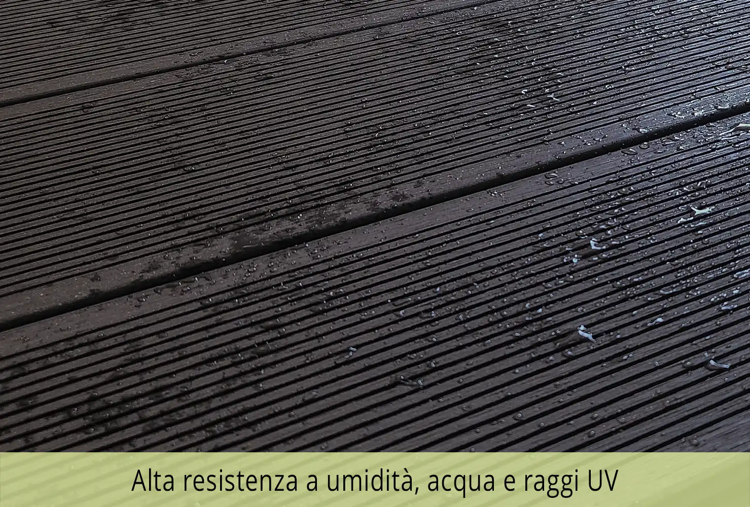 legno wpc brown per esterno doghe decking wpc pieno 07