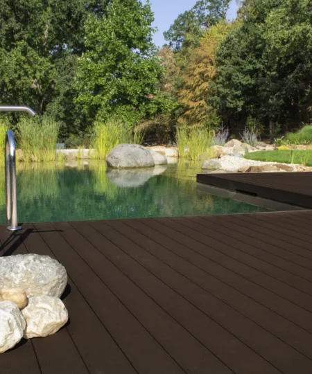 legno wpc brown per esterno doghe decking wpc pieno 10