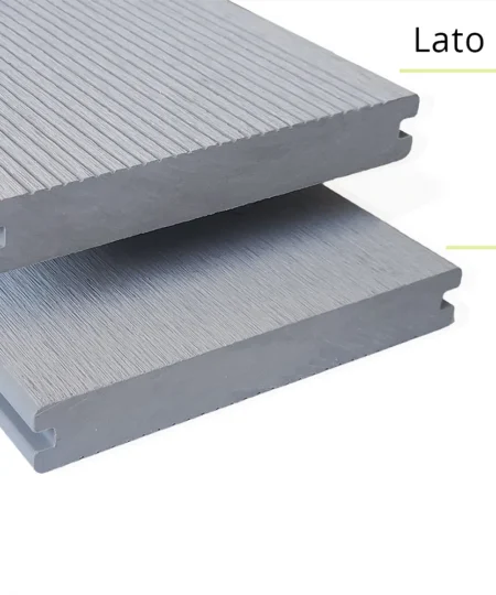 legno wpc grey per esterno doghe decking wpc pieno 12