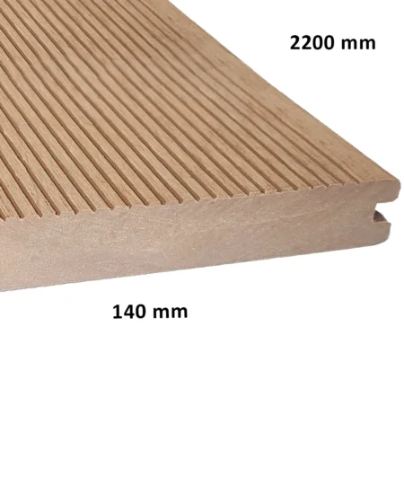 legno wpc teak per esterno doghe decking wpc pieno 06