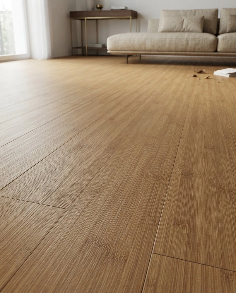 parquet bamboo carbonizzato orizzontale listone prefinito super spazzolato 03