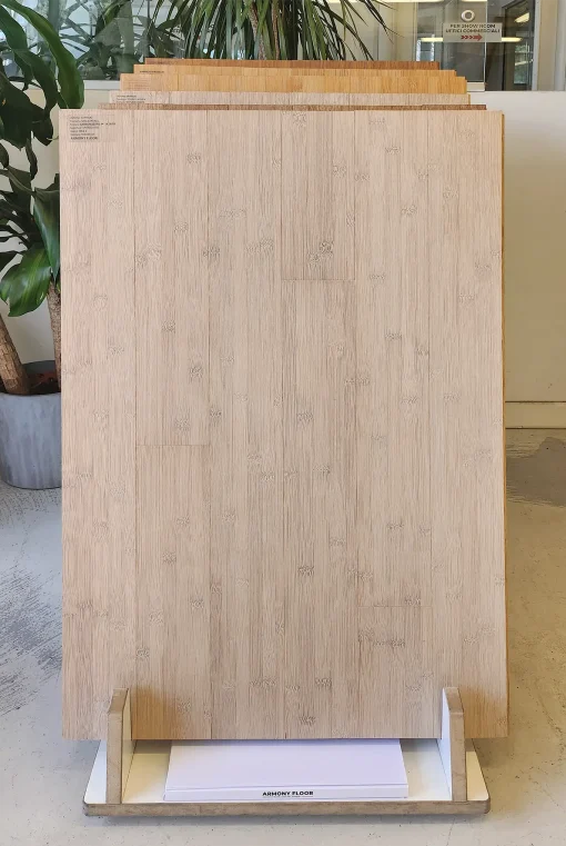 parquet bamboo carbonizzato sbiancato orizzontale spazzolato listone prefinito 13