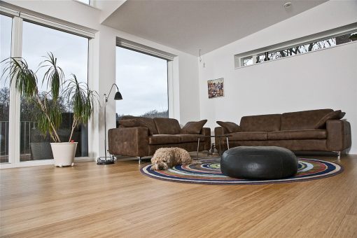parquet bamboo carbonizzato verticale listone prefinito 16