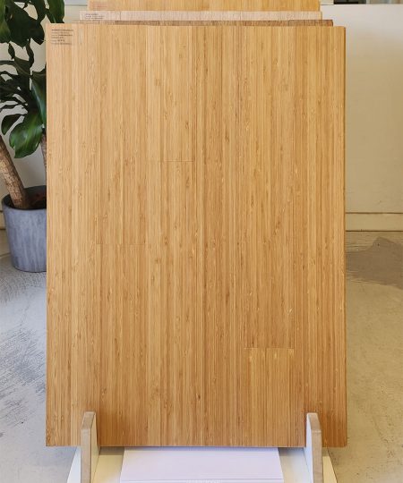 parquet bamboo carbonizzato verticale listone prefinito 20