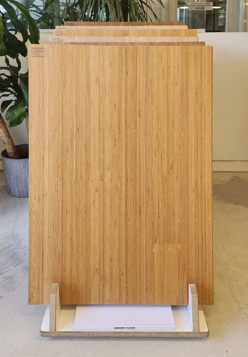parquet bamboo carbonizzato verticale listone prefinito 20