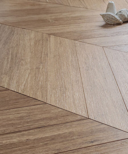 parquet bamboo spina francese 45 strand woven thermo venatura classica listone prefinito con supporto 08