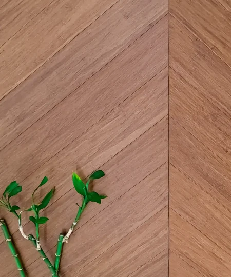 parquet bamboo spina francese strand woven carbonizzato liscio listone prefinito con supporto 01