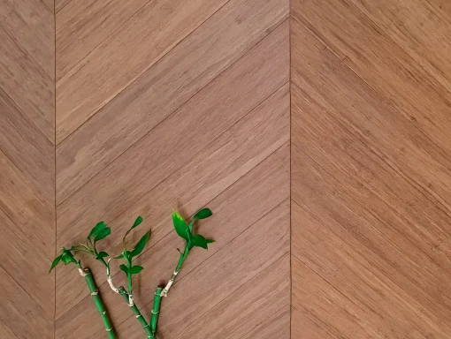 parquet bamboo spina francese strand woven carbonizzato liscio listone prefinito con supporto 01