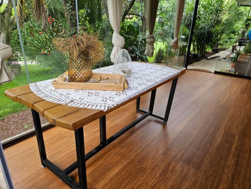 parquet bamboo strand woven carbonizzato listone 08