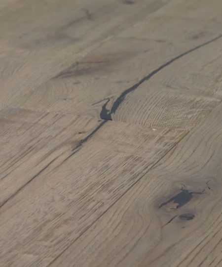 parquet rovere grigio olivastro maxiplancia linea artigianale rustico con spaccature 01