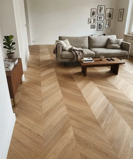 parquet rovere massello colore naturale spina francese 00