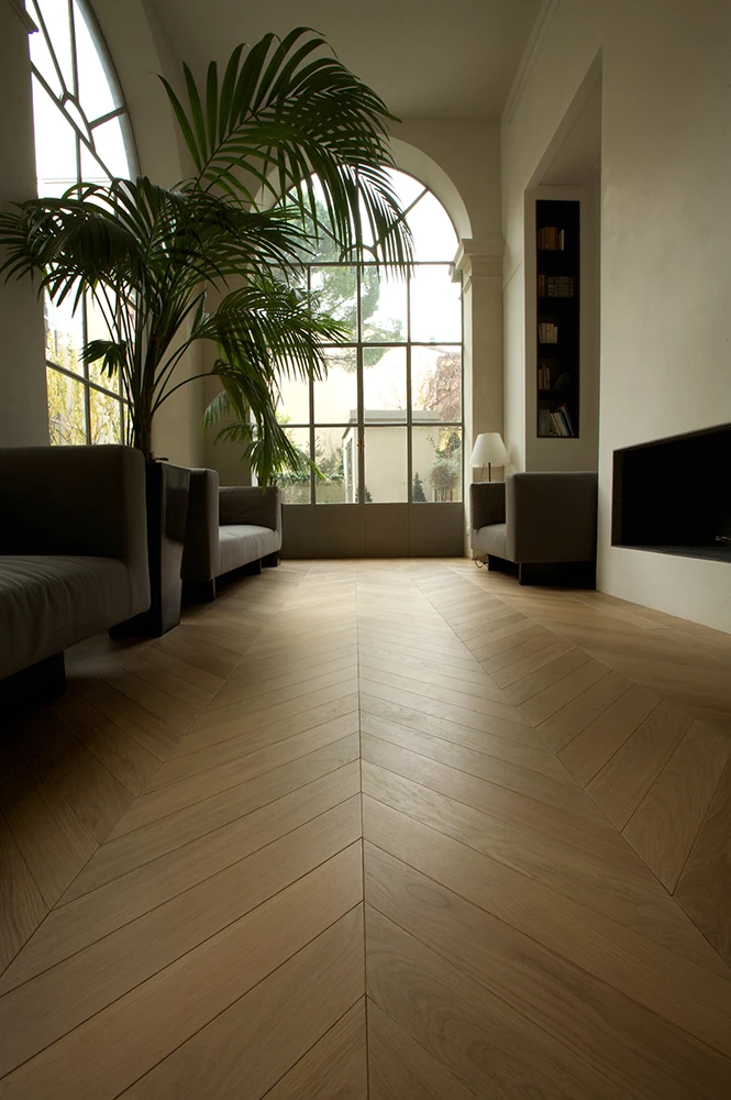 parquet rovere massello colore naturale spina francese 02