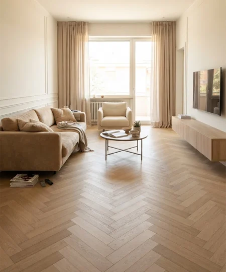 parquet rovere massello colore naturale spina italiana 00