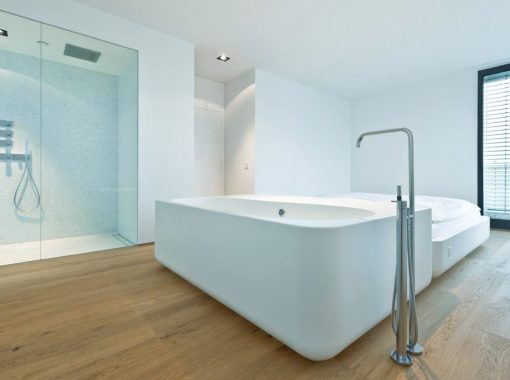 parquet-rovere naturale con nodi plancia 19