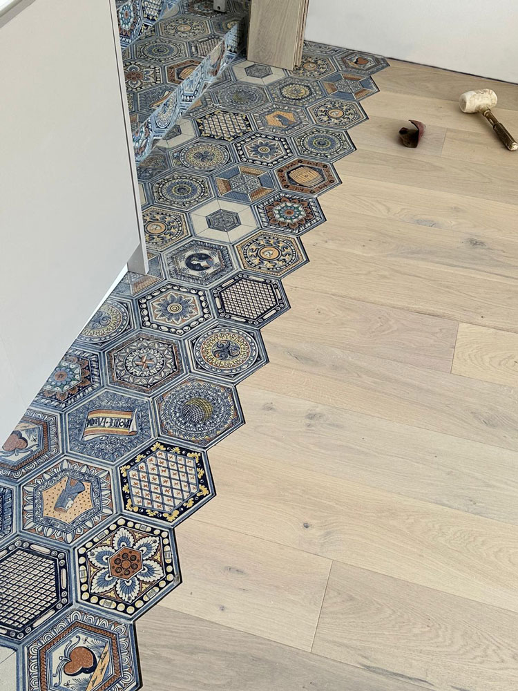 Cementine e Parquet: Un Connubio Perfetto