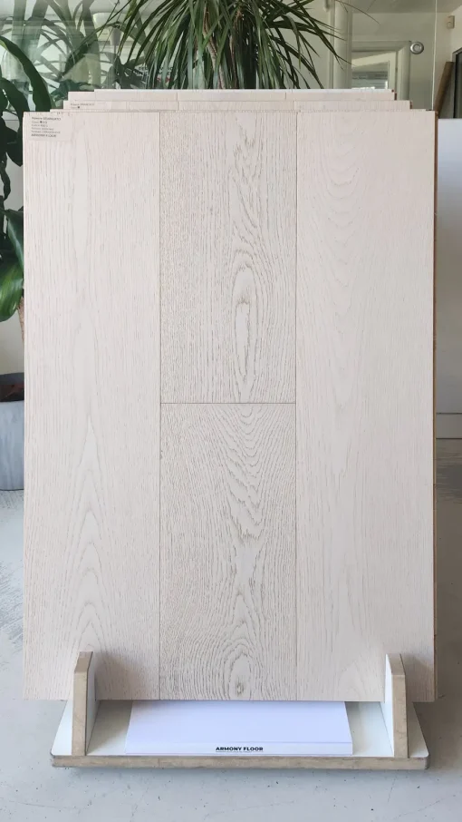 parquet rovere sbiancato maxiplancia linea prestige 19