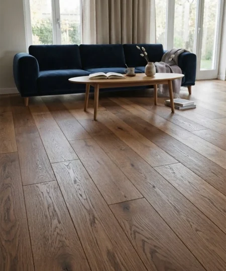 rovere nobile parquet rovere massello colore anticato con nodi maxiplancia di spessore 12 00