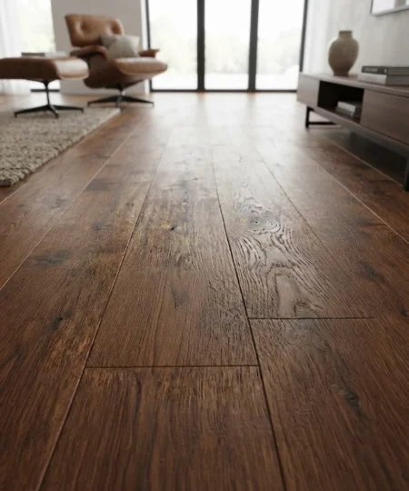 rovere nobile parquet rovere massello colore ciliegia con nodi maxiplancia di spessore 12 01