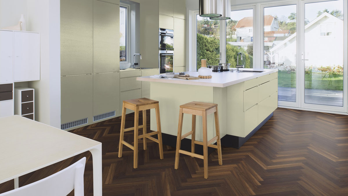 Parquet Rovere Ámbar: Espina, Espina italiana 90°.